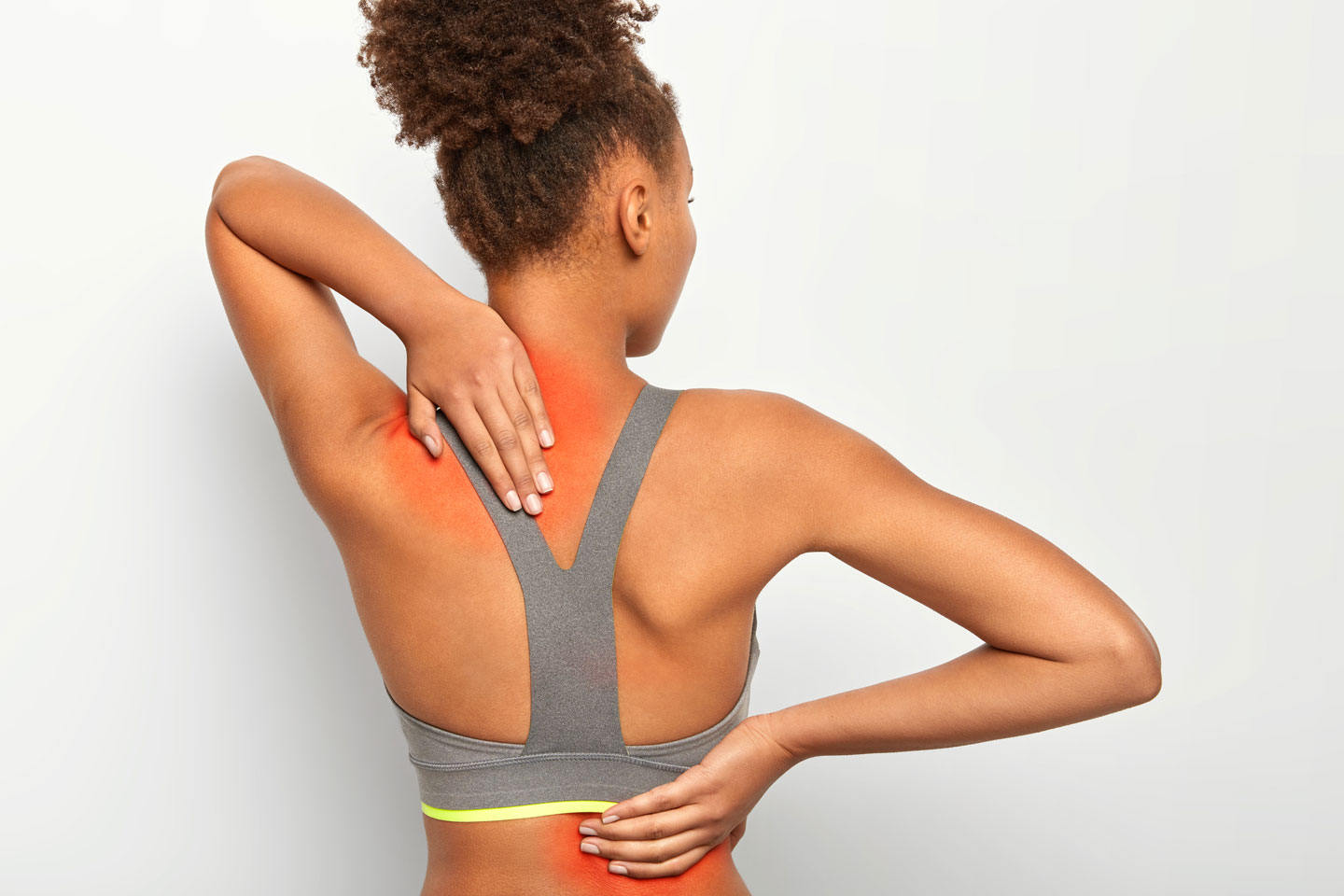 woman with back pain needs trigger point injections