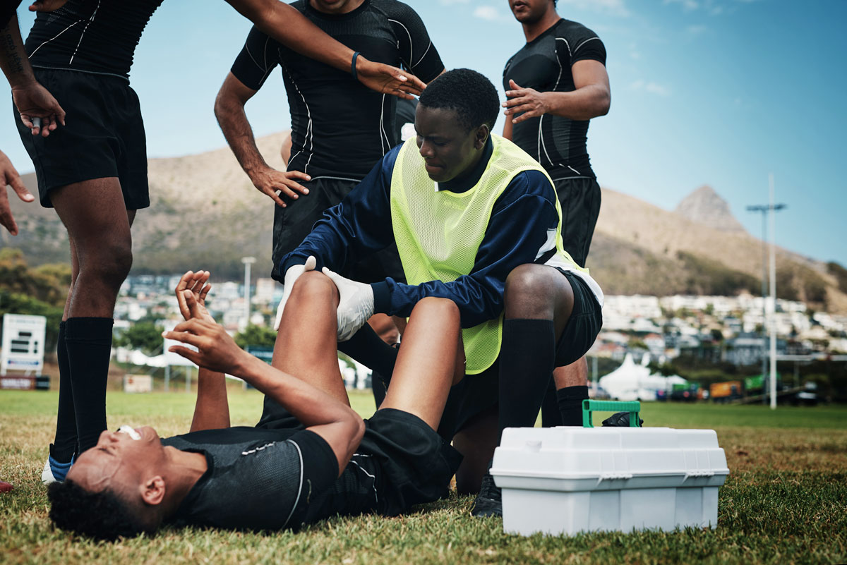 athlete suffering from not understanding Chronic Pain