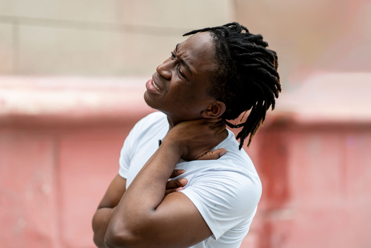 man needs Chronic Pain Treatment in Spring Hill and Brooksville